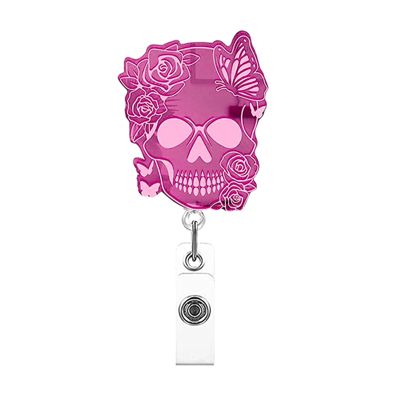 Wholesale  skull retractable rotating pull